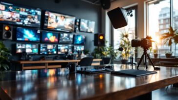 Logo di YouTube e NFL con elementi pubblicitari