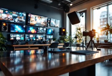 Logo di YouTube e NFL con elementi pubblicitari