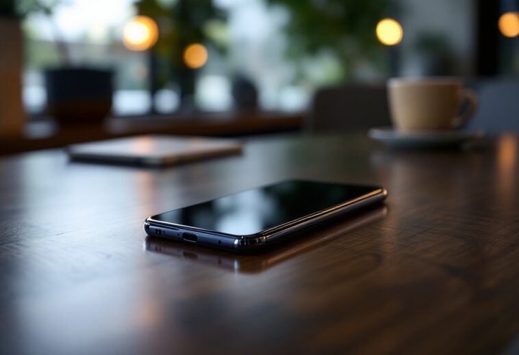ZTE Nubia Z70S Ultra in primo piano con design elegante