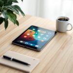 iPad Mini en un entorno moderno y funcional