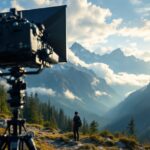 Jason Schwartzman durante el rodaje de Mountainhead