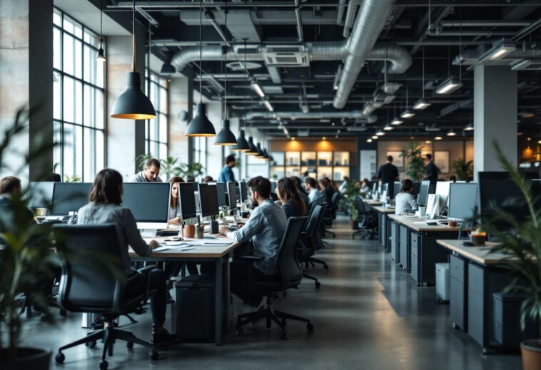 Immagine che rappresenta la deshumanización del lavoro con IA