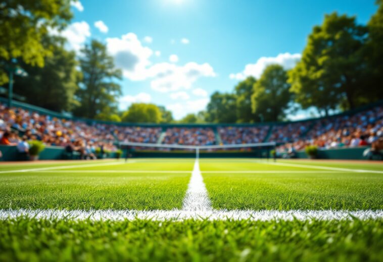 Sabalenka e Gauff in campo durante la finale del 2025