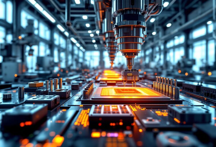 Fabricación de semiconductores en el espacio