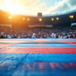 Imagen inspiradora de Karate Kid y sus campeones