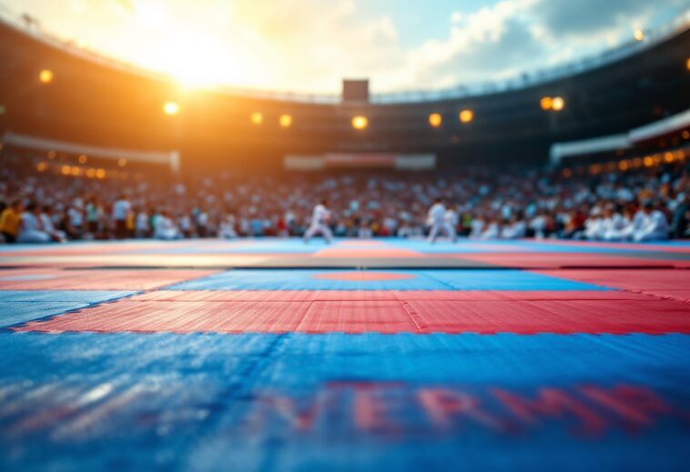 Imagen inspiradora de Karate Kid y sus campeones