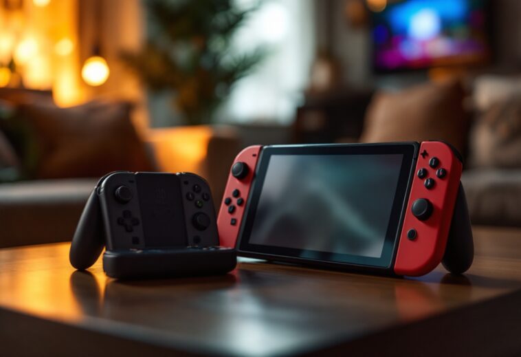 Nintendo Switch 2 con GameChat per comunicazione avanzata