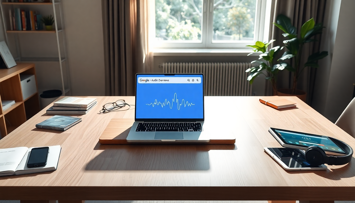 Google revoluciona la búsqueda en línea con Audio Overviews impulsados por inteligencia artificial