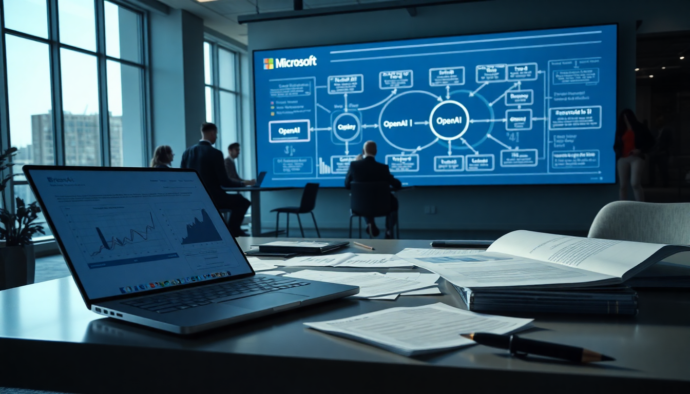 La creciente tensión entre OpenAI y Microsoft en 2025 y sus implicaciones