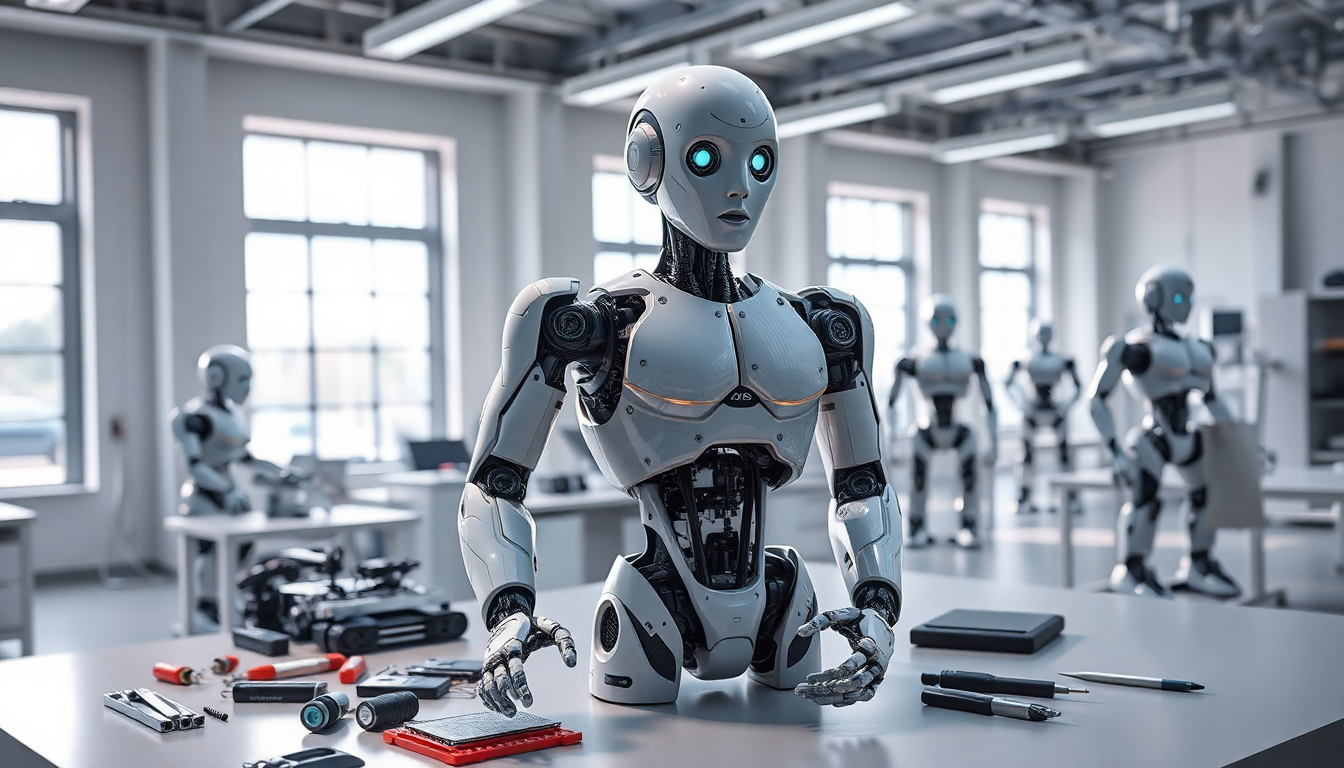 La evolución de la robótica: cómo el diseño mecánico mejora la inteligencia artificial en 2025