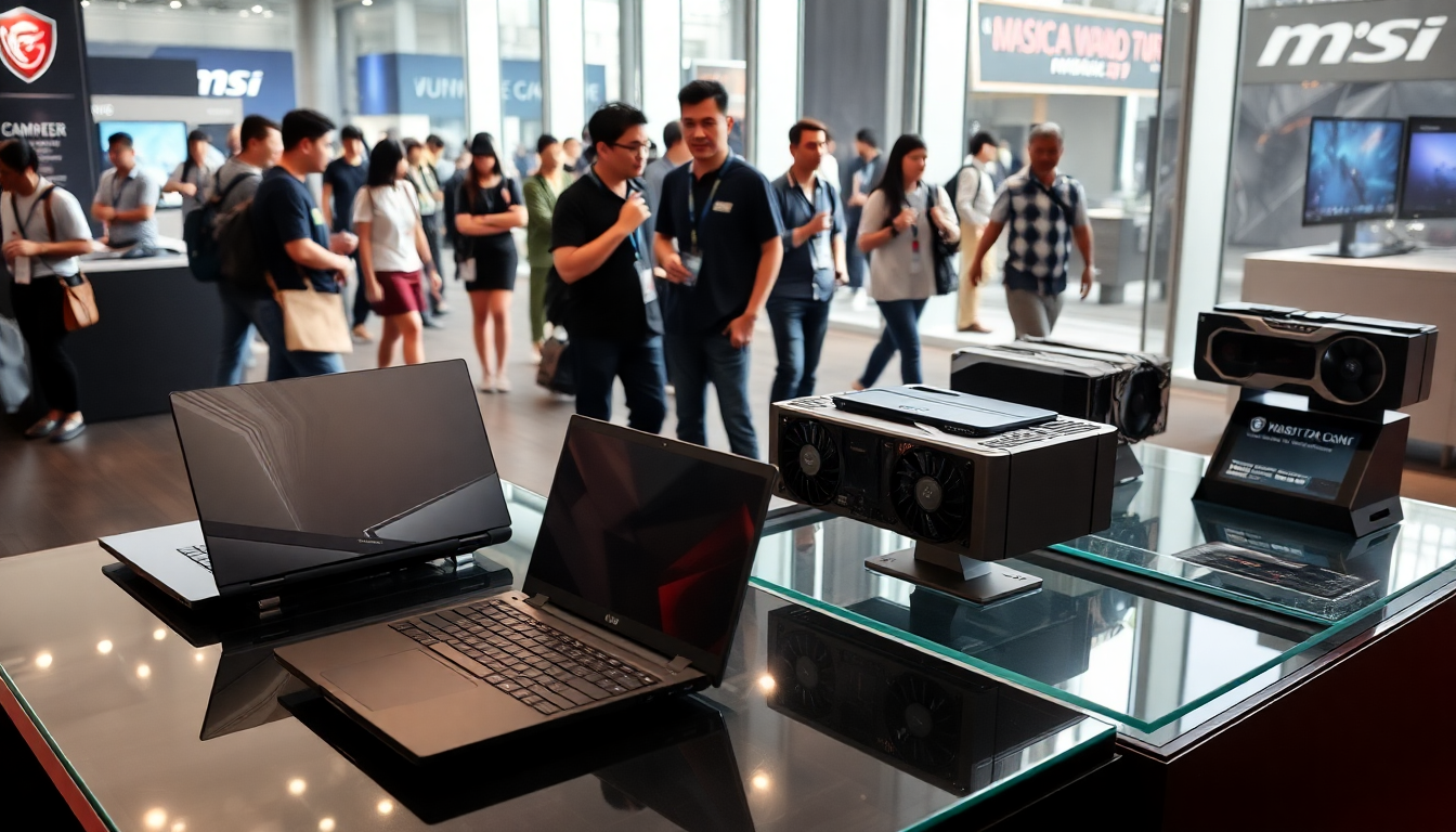 MSI revoluciona el mercado tecnológico con sus novedades en Computex 2025