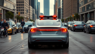 nhtsa investiga incidentes de conduccion de tesla durante el inicio del servicio robotaxi 1750796703