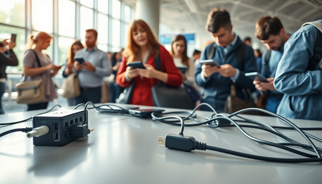 Cómo protegerte al utilizar Wi-Fi y cargadores públicos en aeropuertos
