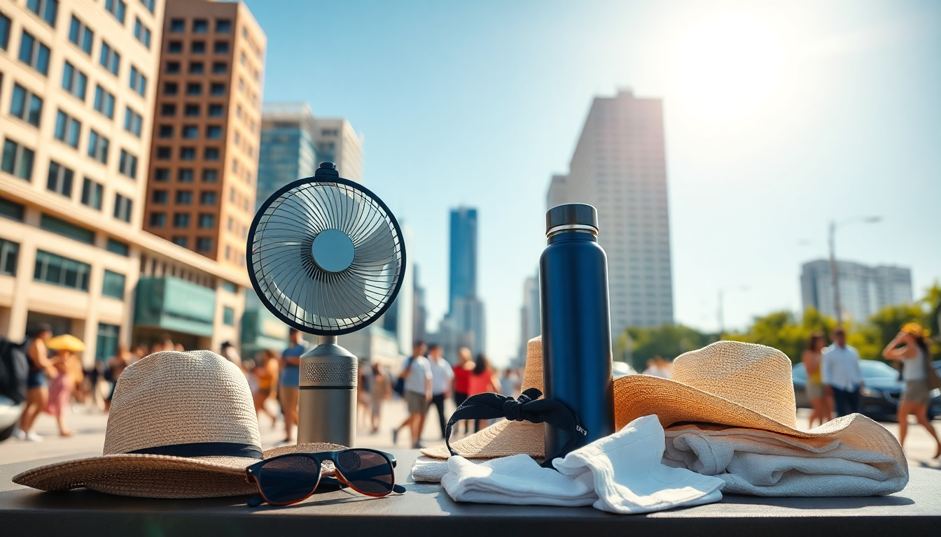Estrategias efectivas para sobrellevar las olas de calor