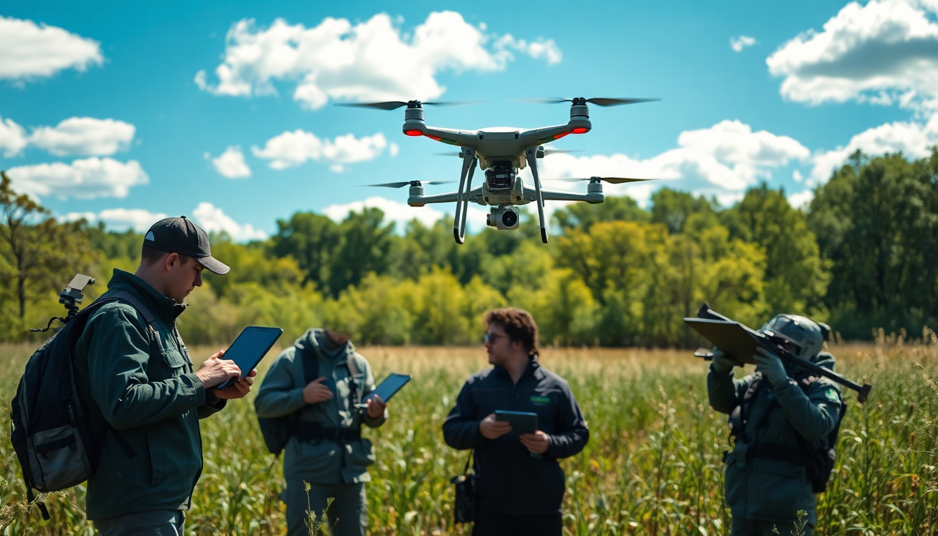 Innovador método SPADE para optimizar sistemas de vigilancia con drones