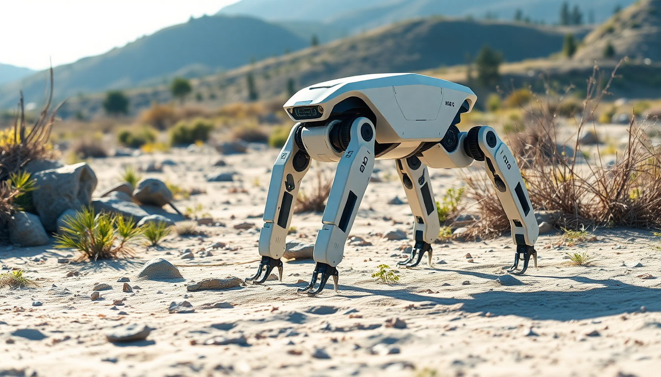 Innovador sistema de IA para robots que imita la adaptabilidad animal