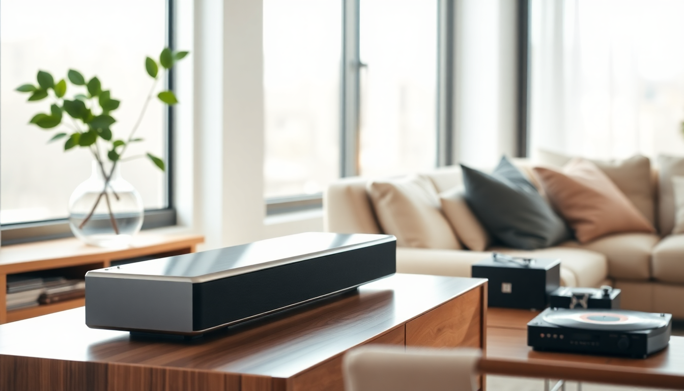 KEF lanza el soundbar XIO: calidad de sonido y diseño innovador