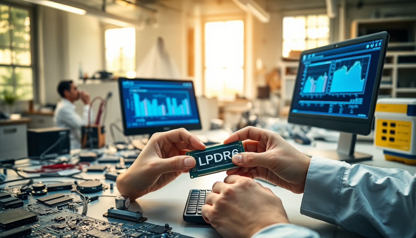 LPDDR6: La próxima generación de memoria eficiente para dispositivos móviles