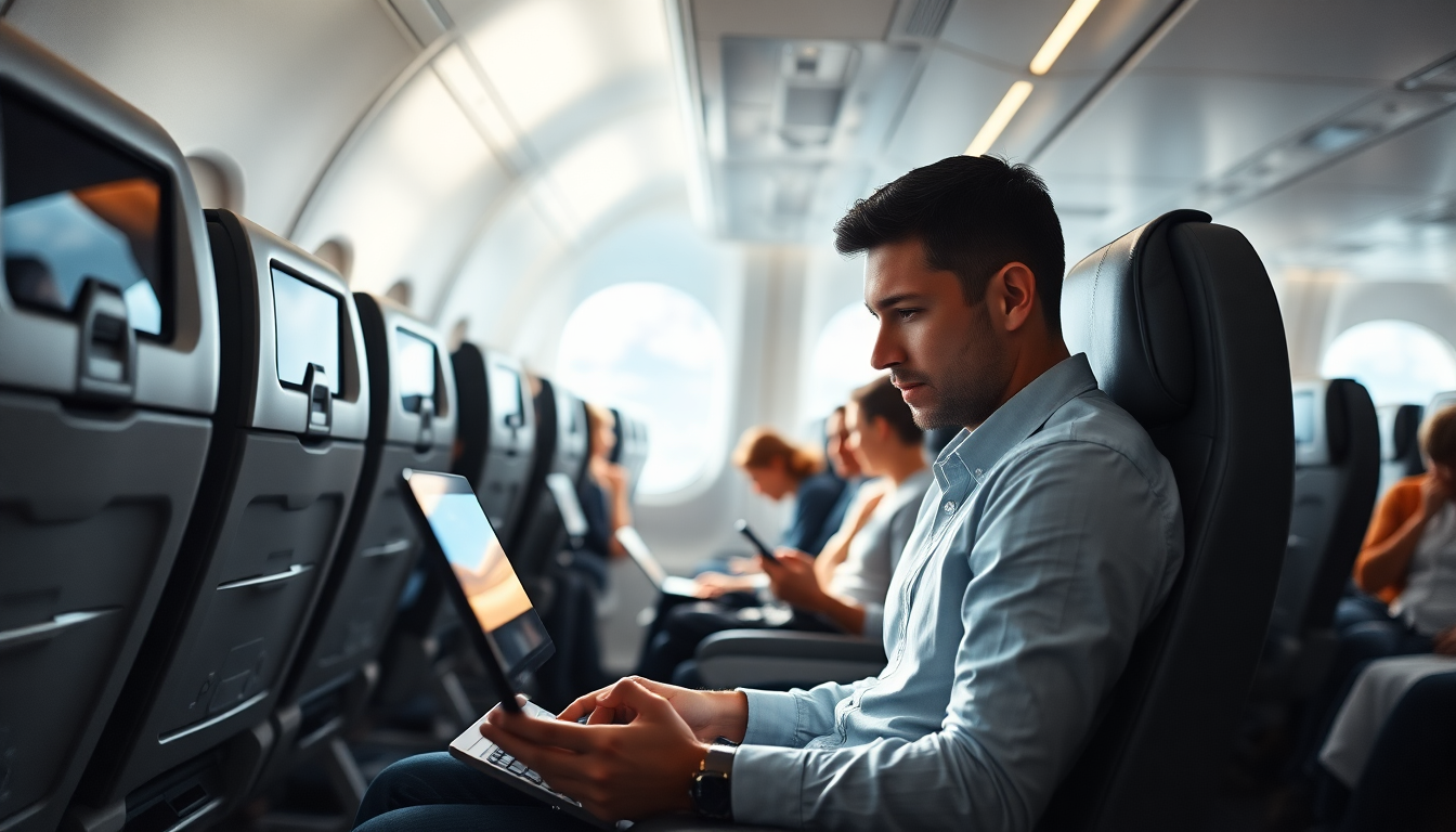 Wi-Fi en vuelos: la revolución del acceso gratuito y veloz