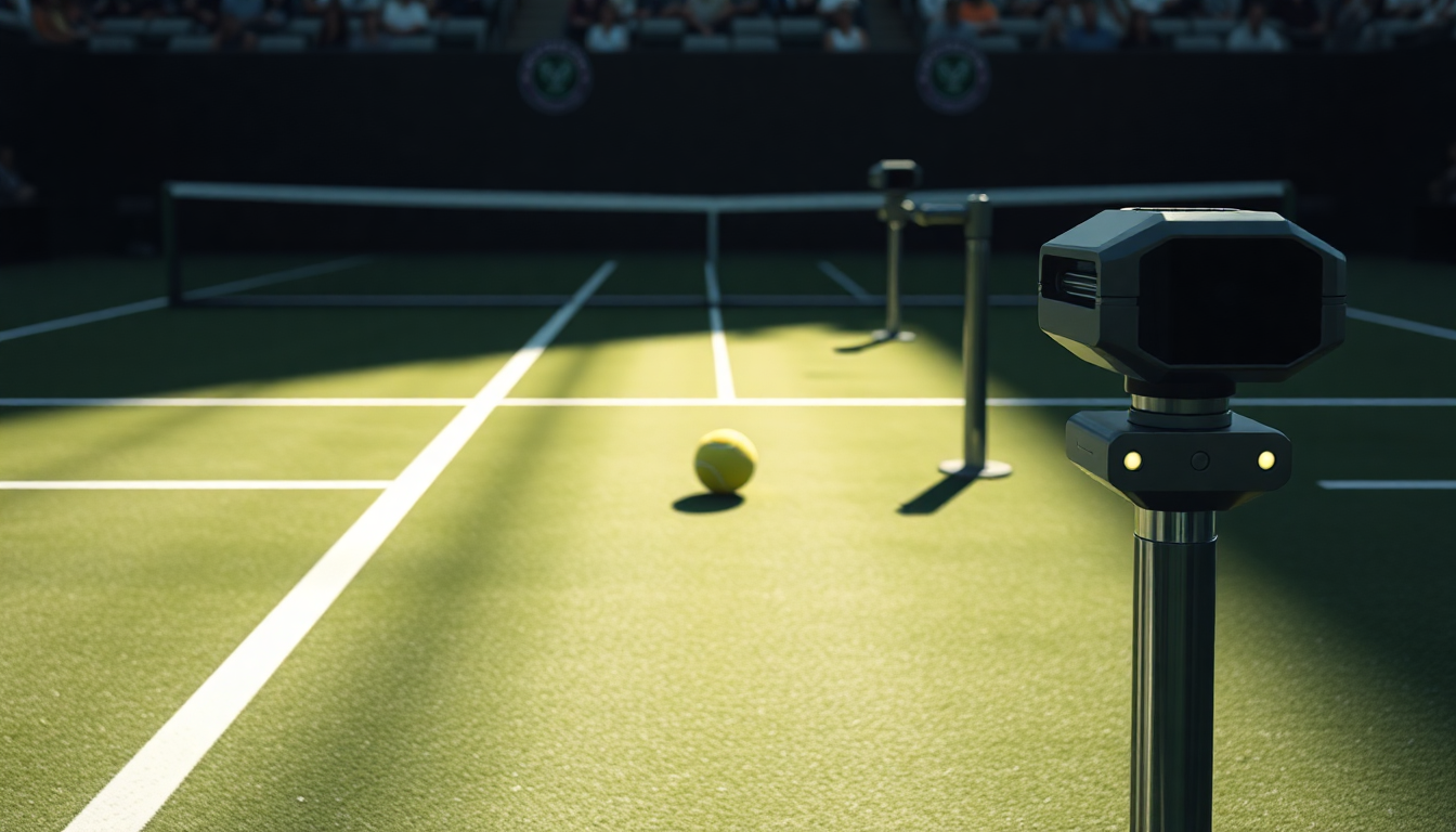 Wimbledon: il dibattito sull’uso degli arbitri di linea AI