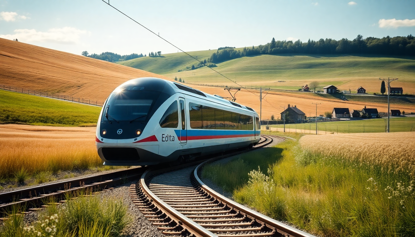 Chequia lanza el primer tren autónomo de Europa en pruebas reales