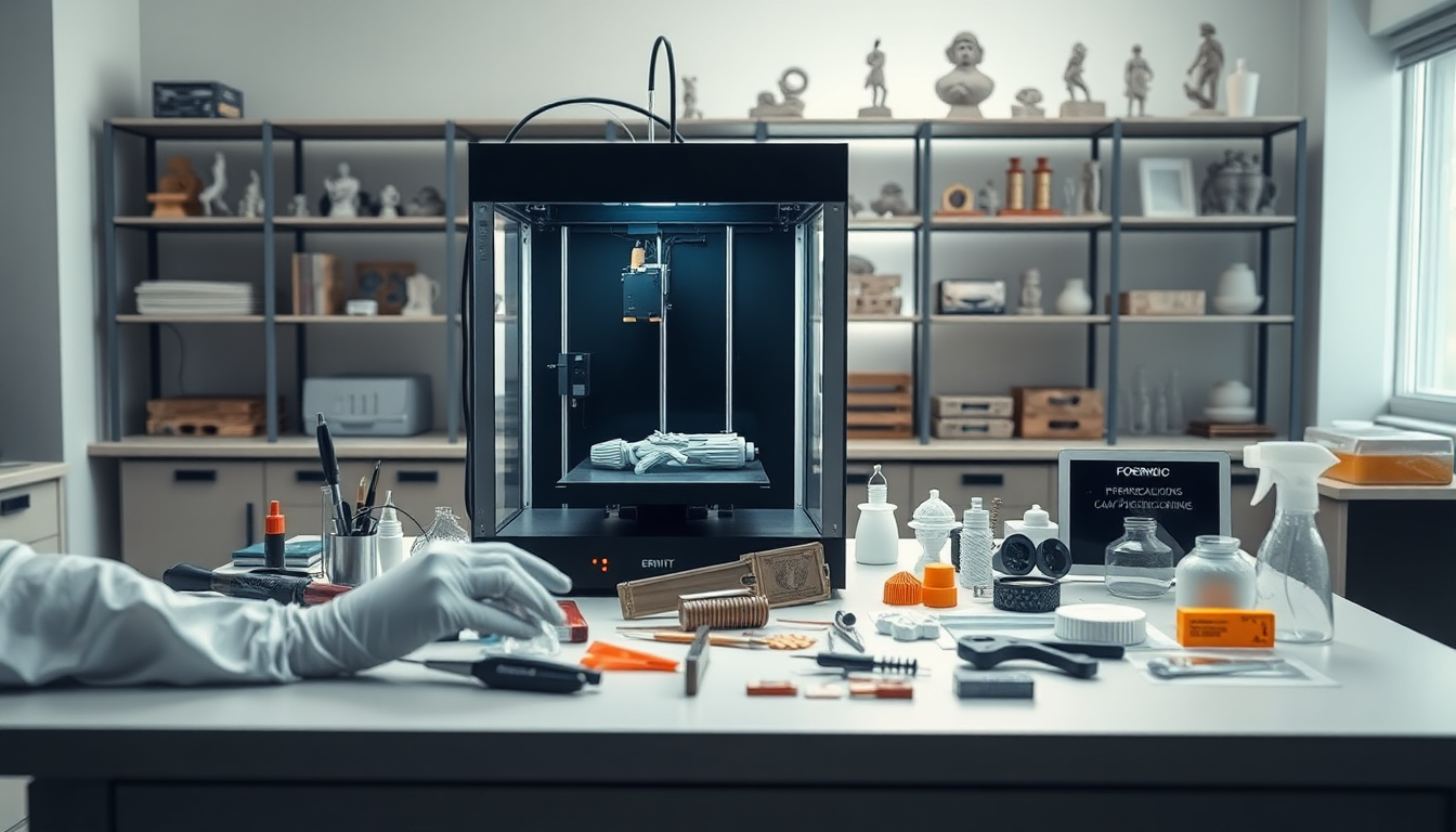 Cómo la impresión 3D puede ayudar en las investigaciones forenses