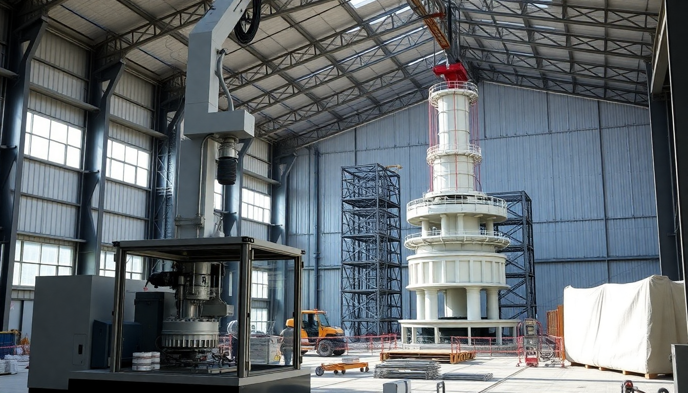 Innovaciones en la construcción de reactores nucleares mediante tecnología de impresión 3D