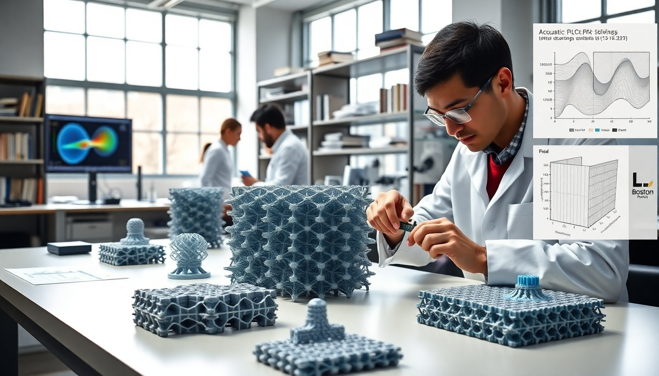 Innovaciones en metamateriales acústicos para un silencio óptimo