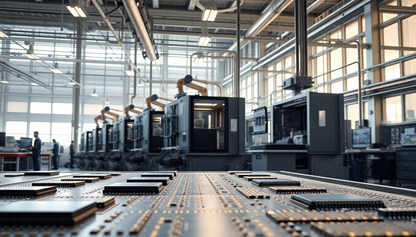 Inversión histórica de Estados Unidos en Intel para revitalizar la industria de semiconductores