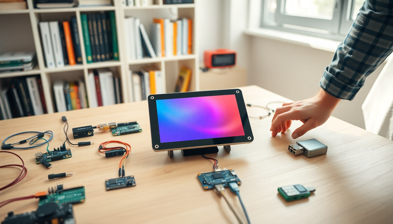 Novedades sobre el display táctil de 5 pulgadas de Raspberry Pi