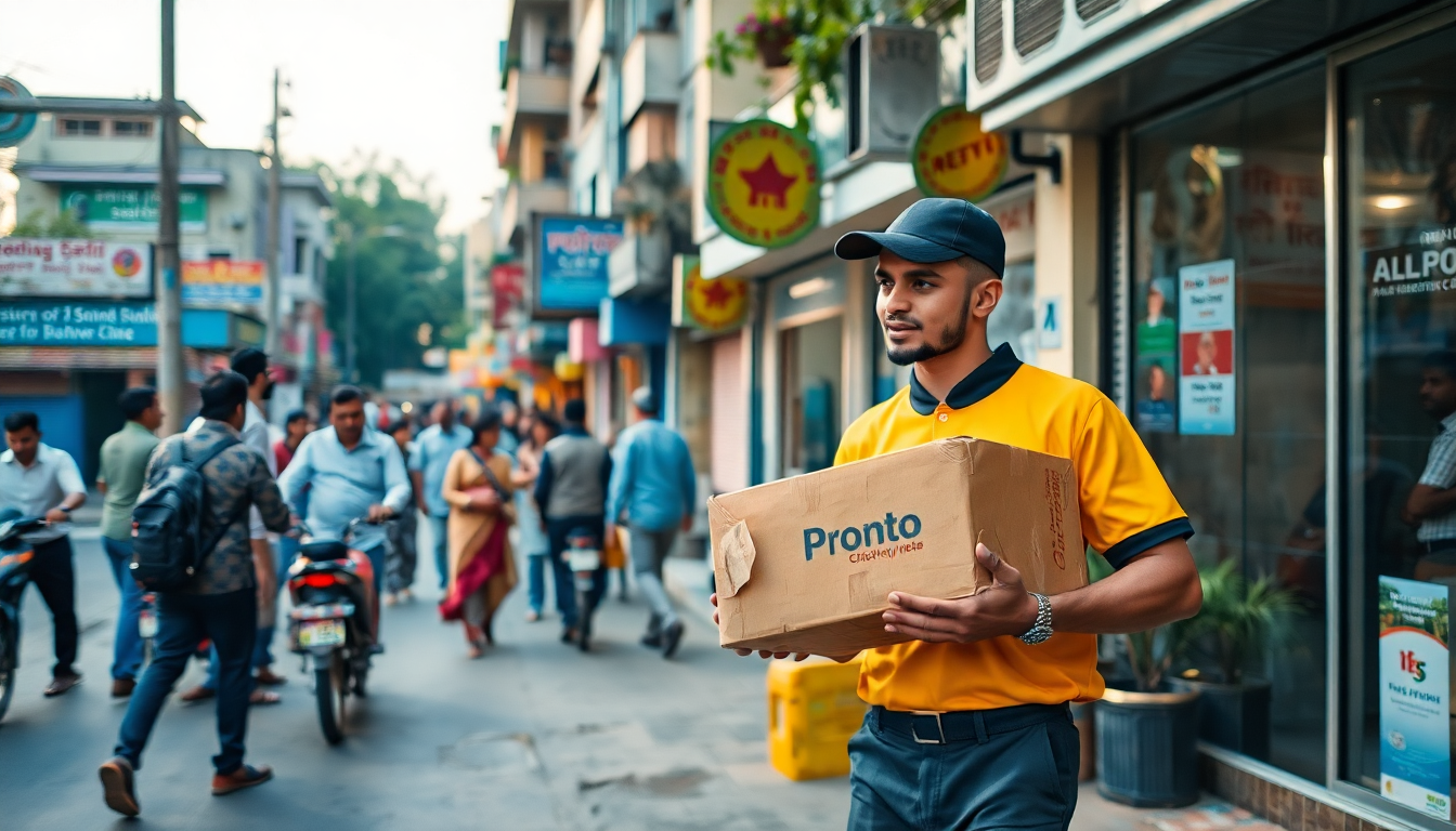 Pronto: el futuro de los servicios a domicilio en India