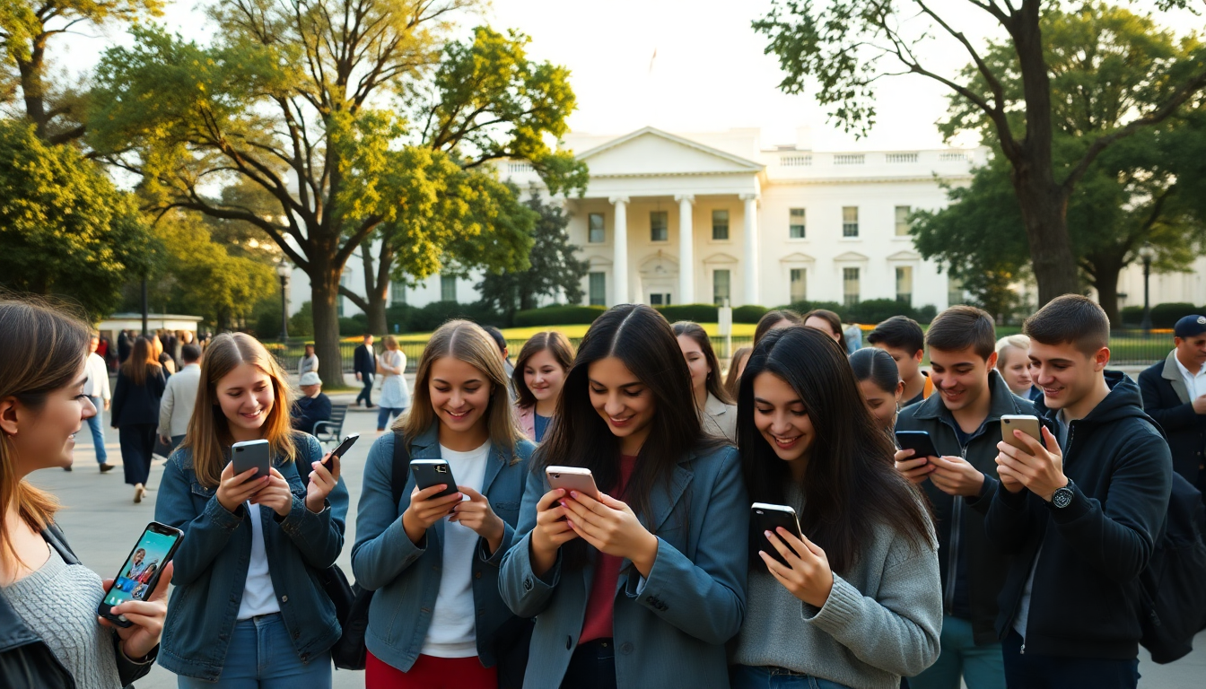 TikTok: la nueva estrategia de la Casa Blanca para conectar con los jóvenes