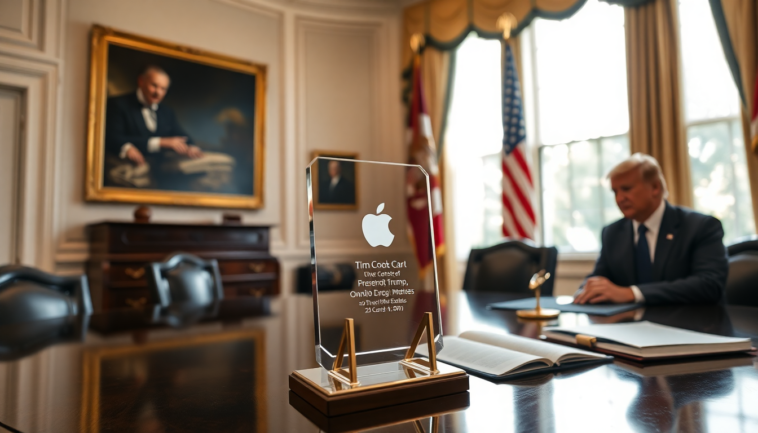 tim cook y donald trump un inesperado encuentro en la casa blanca python 1754663726