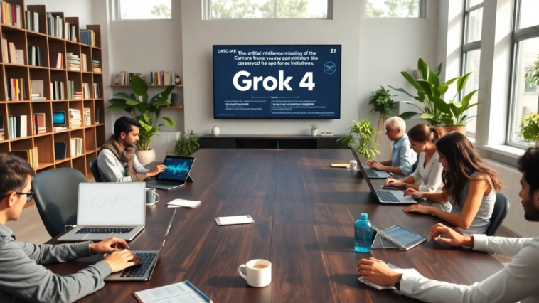 xai lanza grok 4 para competir con modelos avanzados de ia python 1754950277