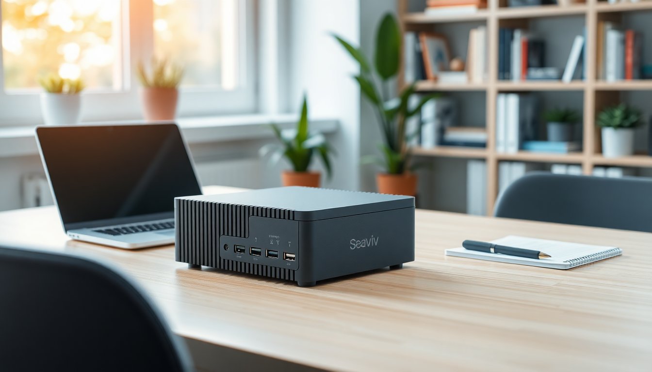AIdeaStation R1 de Seaviv: un mini PC con memoria de alto rendimiento
