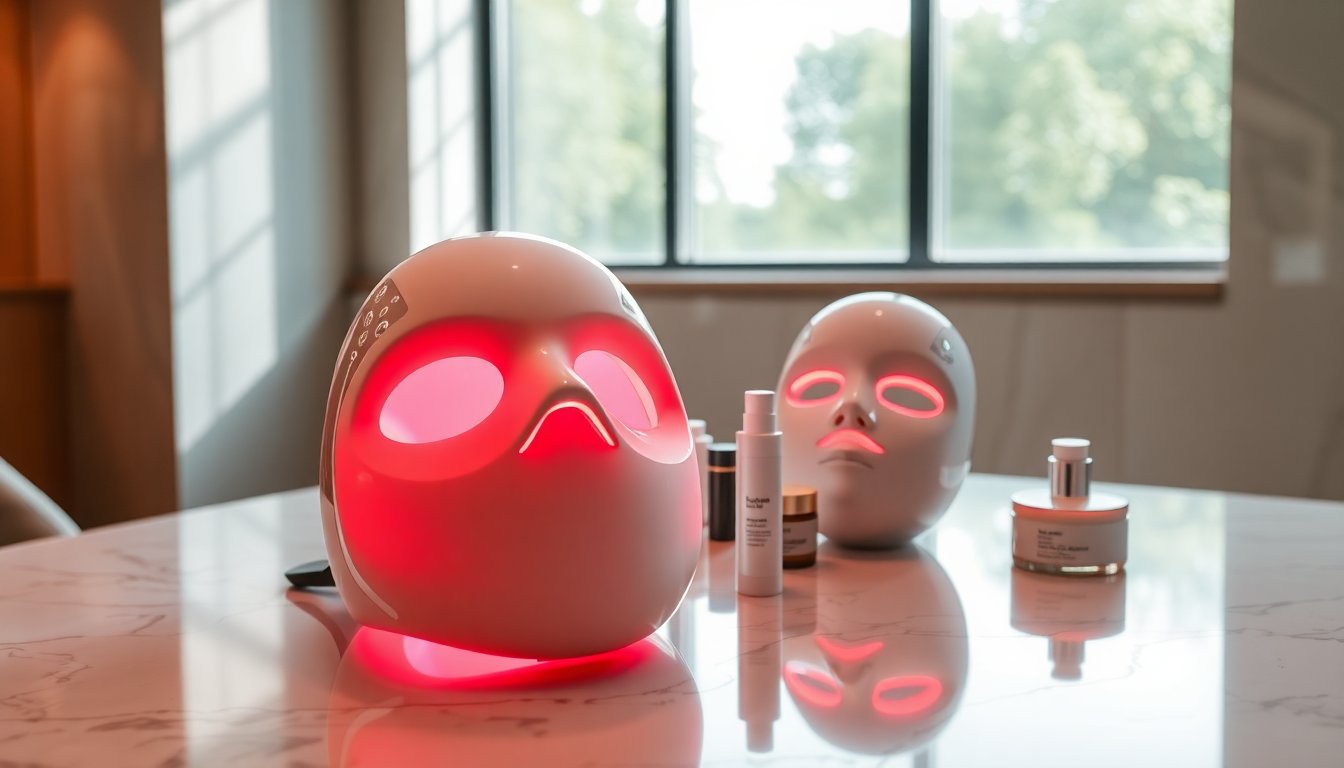 Análisis de las mejores máscaras de luz roja para el cuidado de la piel