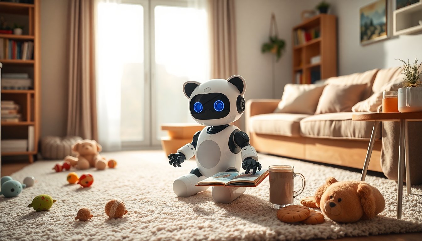 Cómo los robots de lectura se convierten en parte de la familia