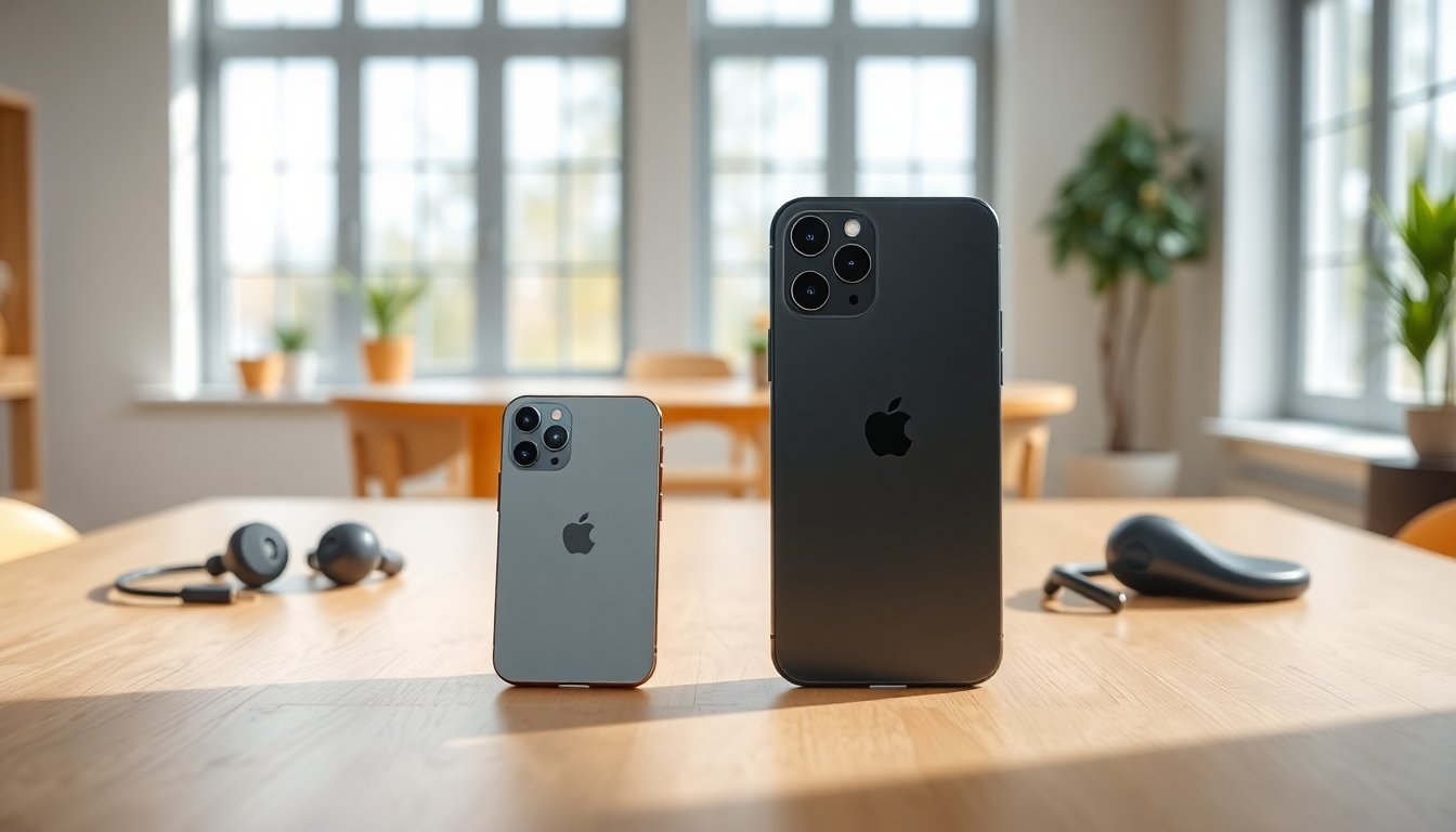 Comparativa completa del iPhone 17 Air y Pro Max