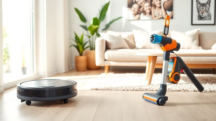 comparativa entre aspiradoras robot y aspiradoras de mano para 2025 python 1757123200