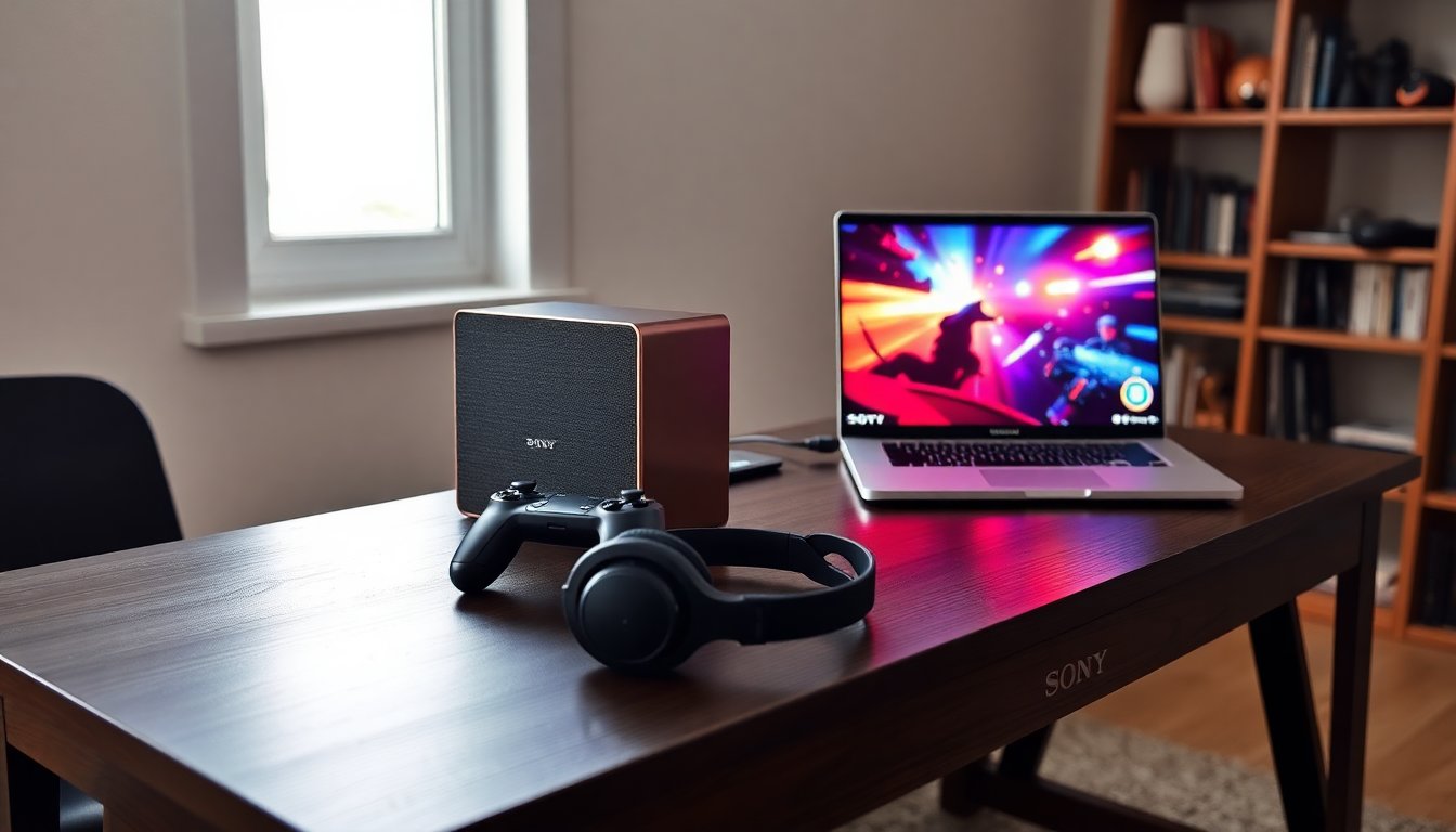 Descubre los innovadores altavoces magnéticos planares de Sony para gamers