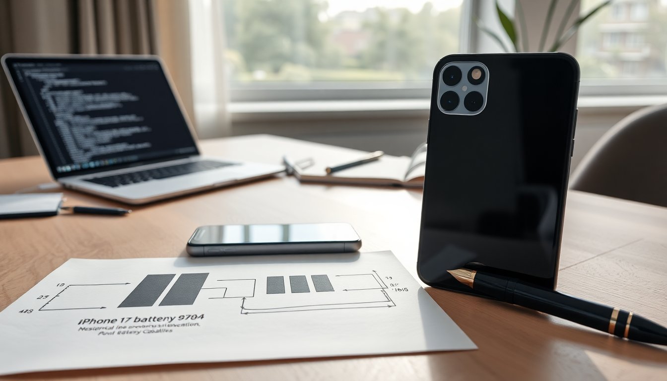 Detalles de la batería del nuevo iPhone 17 y sus variantes