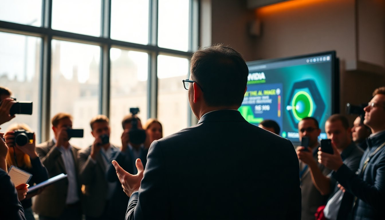 El CEO de Nvidia, Jensen Huang, elogia el desarrollo e inversiones en IA del Reino Unido