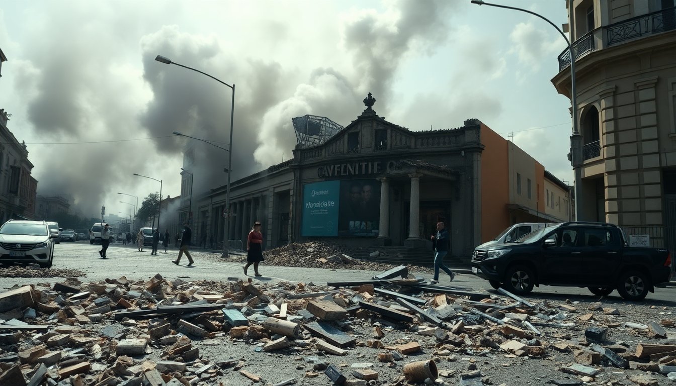 Explosión en el centro: detalles y testimonios