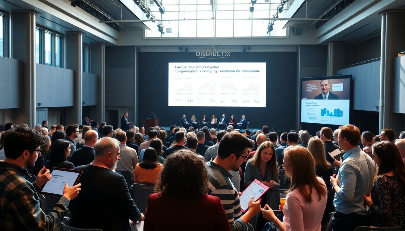 Fundadores y el dilema de la compensación en Disrupt 2025