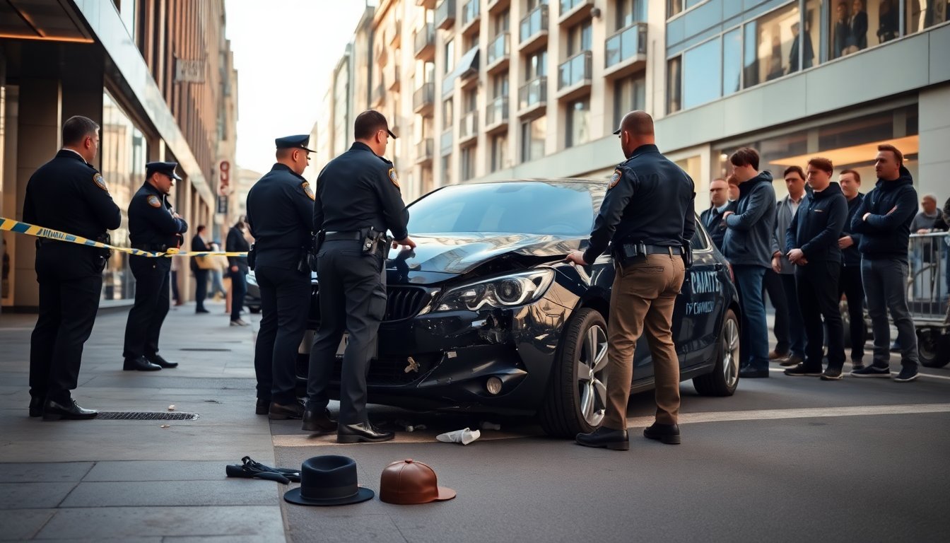 Incidente fatale nel cuore della metropoli