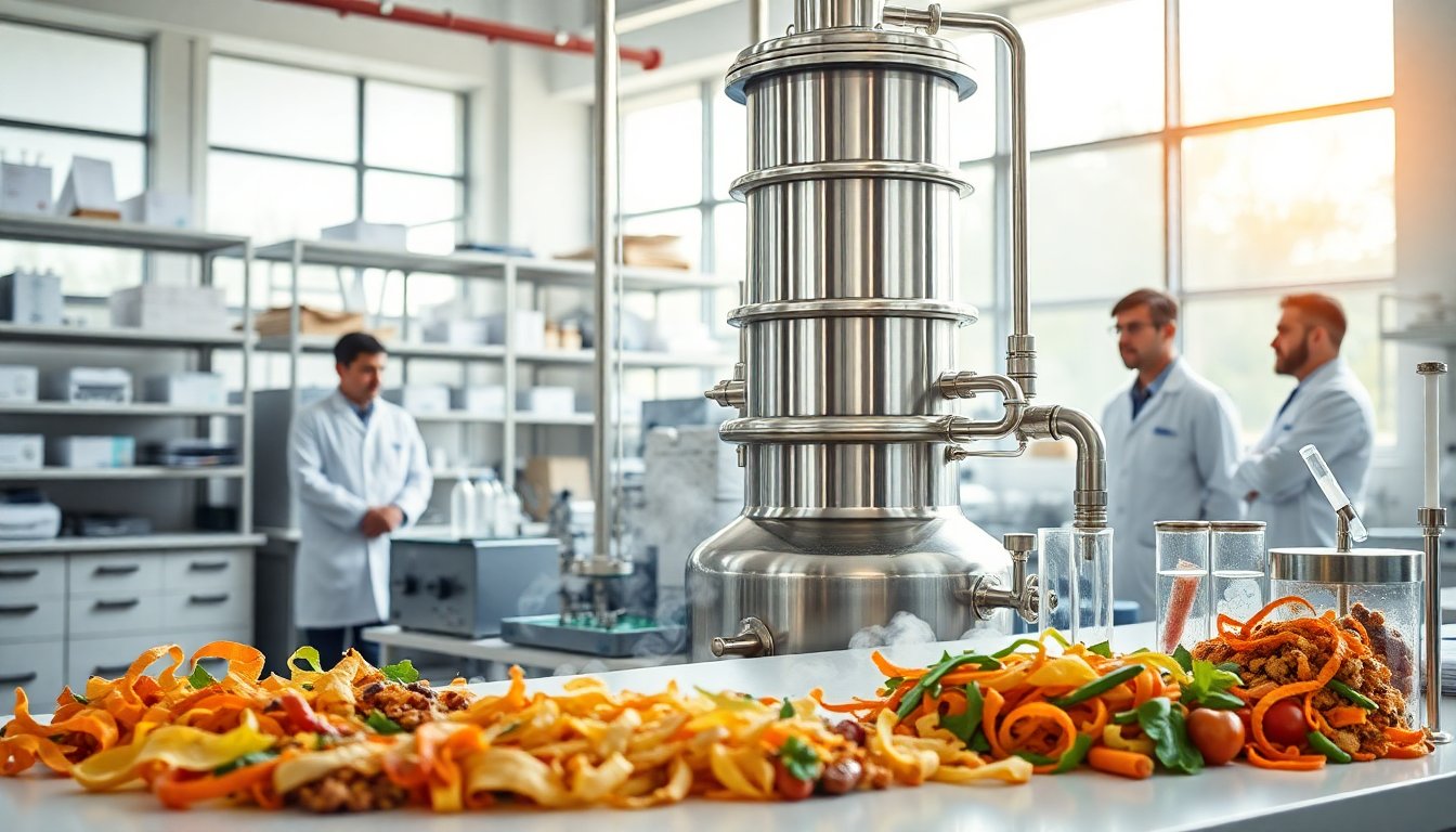 Innovaciones en la fabricación de metanol a partir de residuos orgánicos