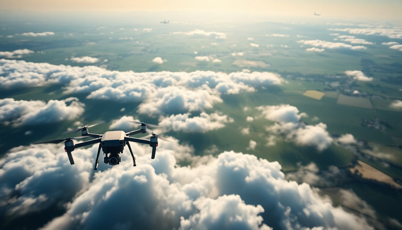 La controversia sobre la siembra de nubes con drones de Rainmaker