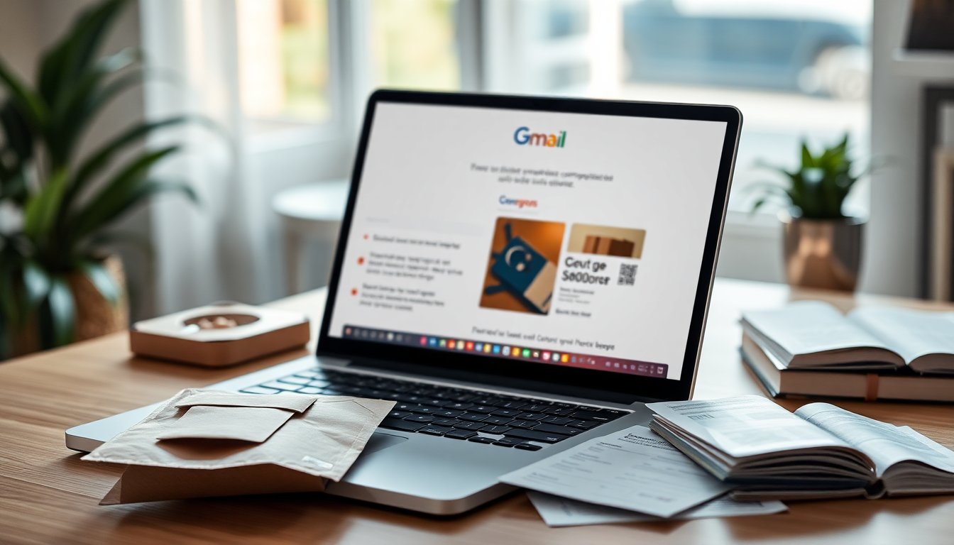 Nuevas características de Gmail para seguir envíos de paquetes