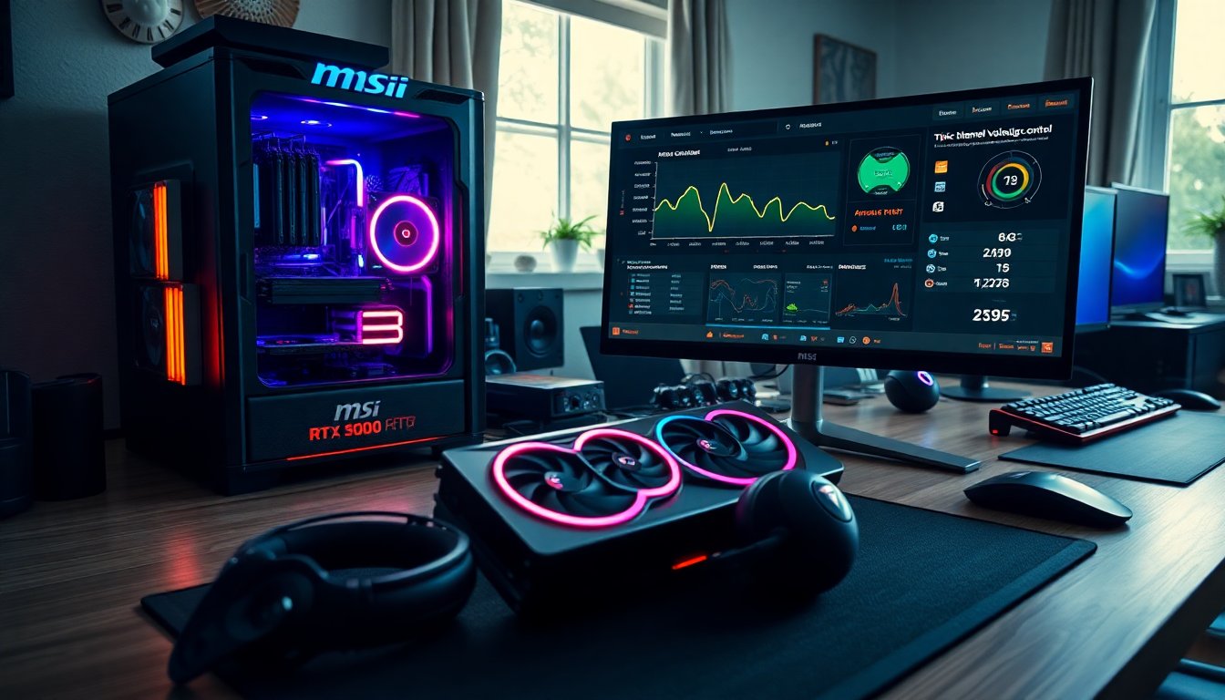 Nuevas características de MSI Afterburner para overclocking de GPU