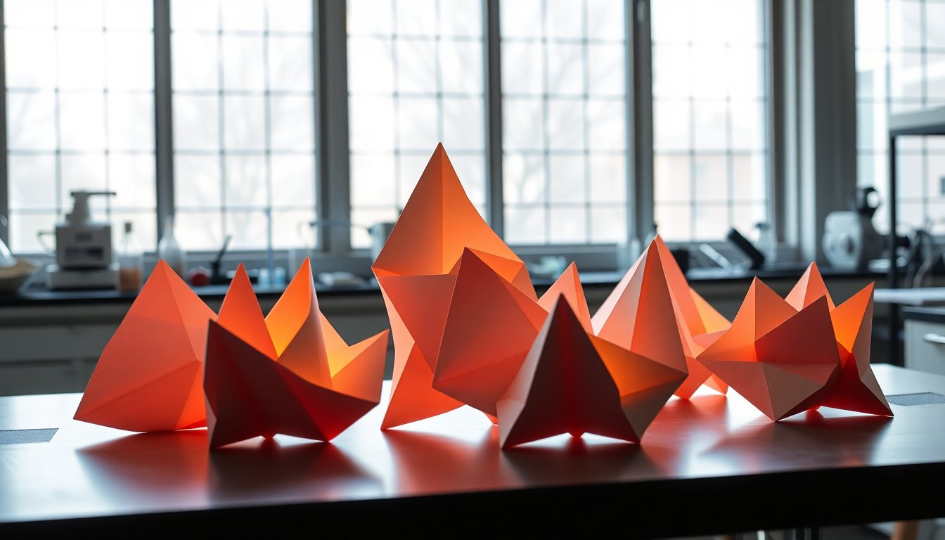 Nuevas estructuras de origami que responden a estímulos externos
